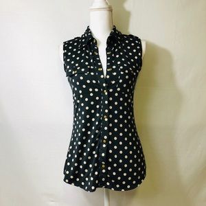 BCBG MAXAZRIA button up blouse